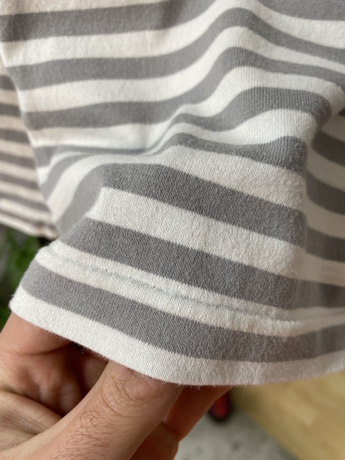 Comme des Garcons Vintage 00s Play Comme des Darcons Long sleeve Striped Tee Size S / US 4 / IT 40 - 3 Thumbnail
