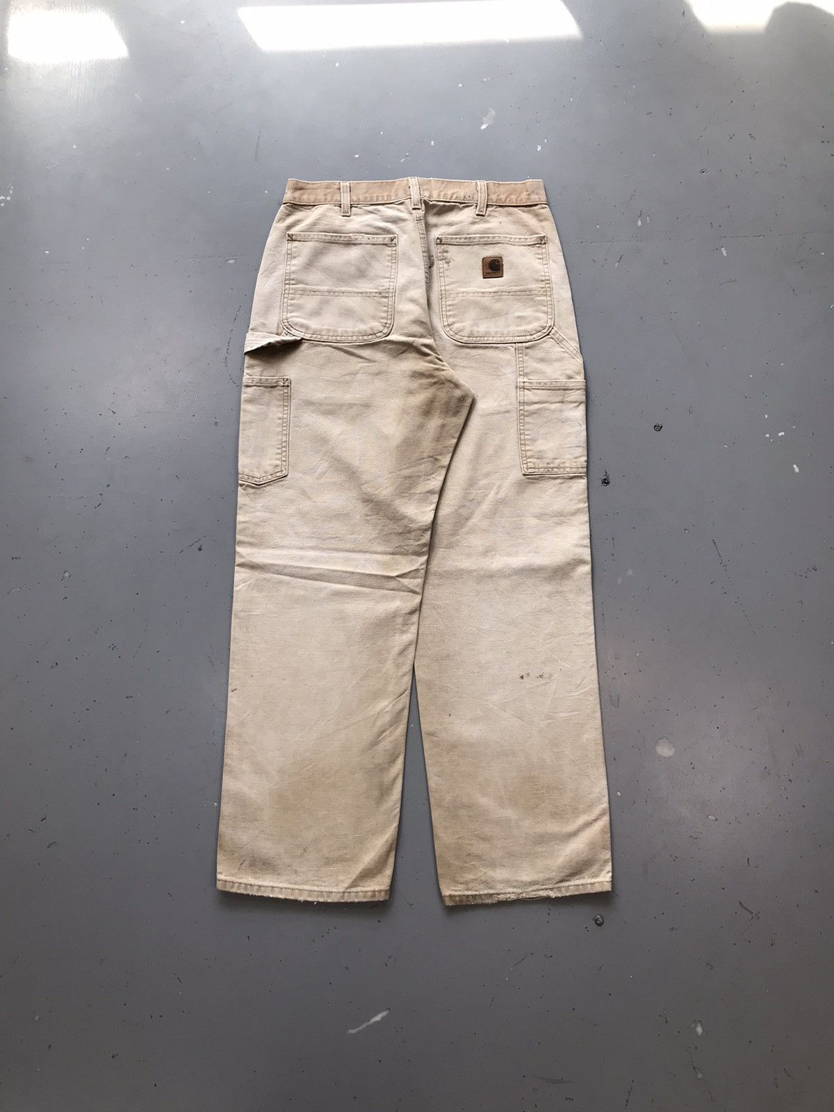 Carhartt × Vintage Vintage sunfade Carhartt b11 BRN carpenter denim Size US 30 / EU 46 - 2 Thumbnail