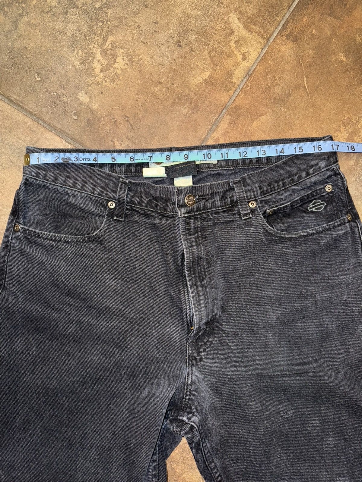 Harley Davidson Harley Davidson Straight Leg Denim Size US 36 / EU 52 - 6 Thumbnail