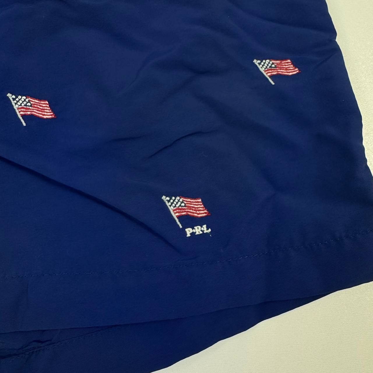 Polo Ralph Lauren Polo Ralph Lauren Swim Shorts USA Flag Embroidered Blue XS Size US 30 / EU 46 - 8 Thumbnail