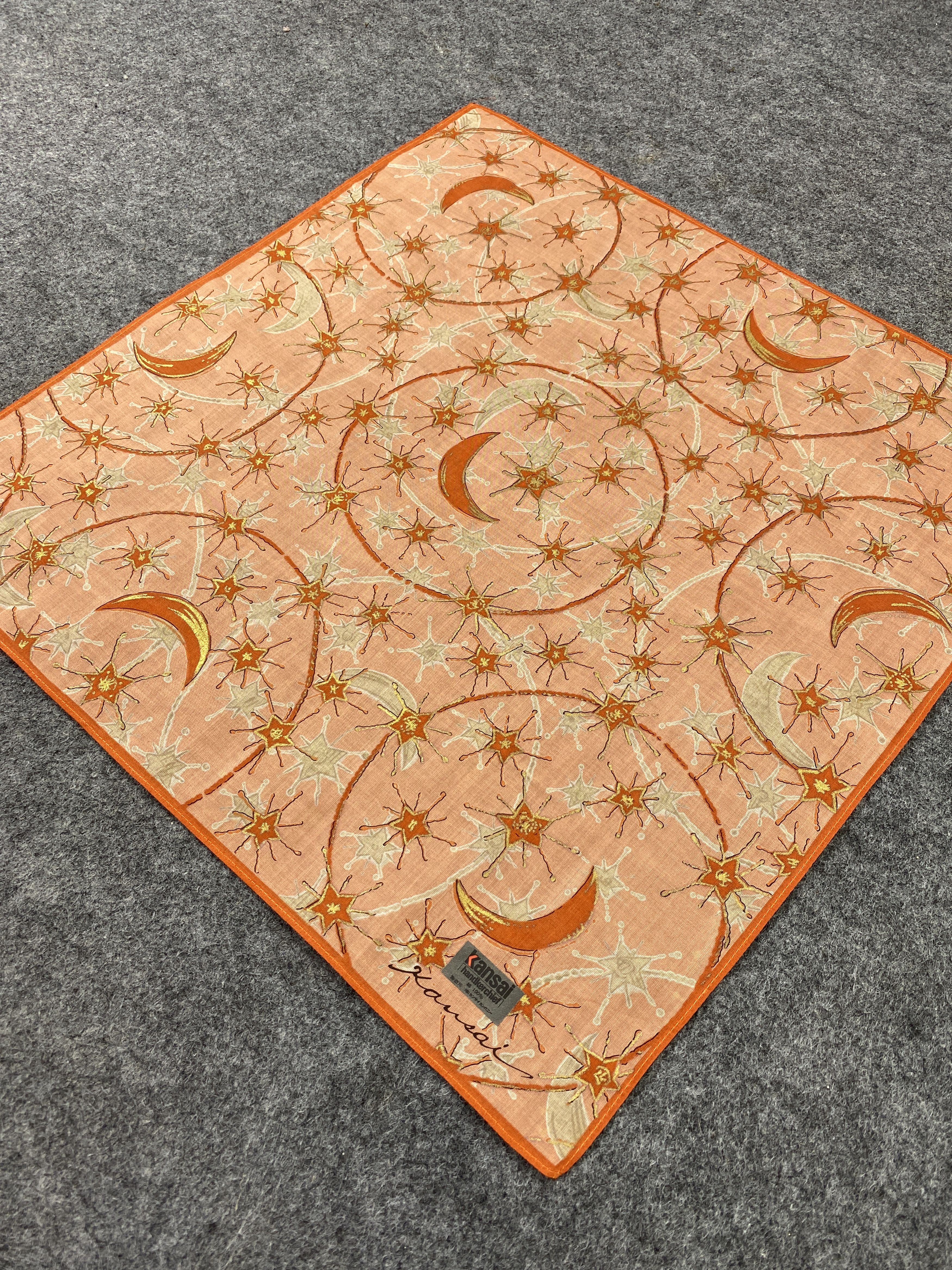 Japanese Brand Kansai Yamamoto Handkerchief / Bandana / Neckerchief-B451 Size ONE SIZE - 4 Thumbnail
