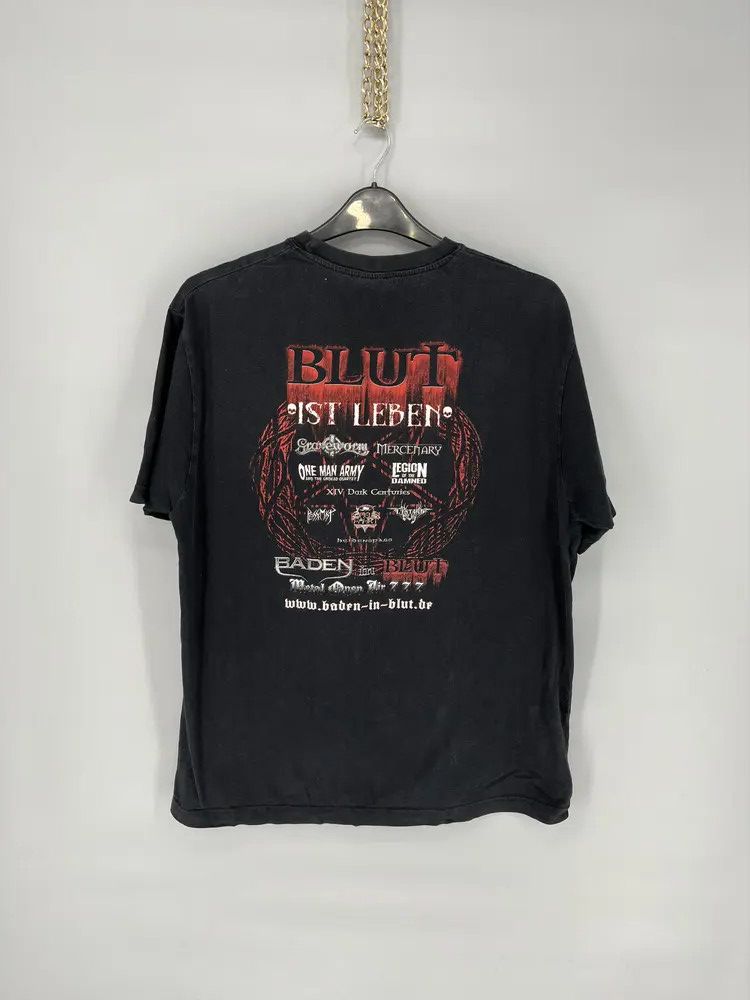Band Tees Vintage Y2K Baden in Blut Tee Band Rock Streetwear Fashion Size US M / EU 48-50 / 2 - 8 Thumbnail