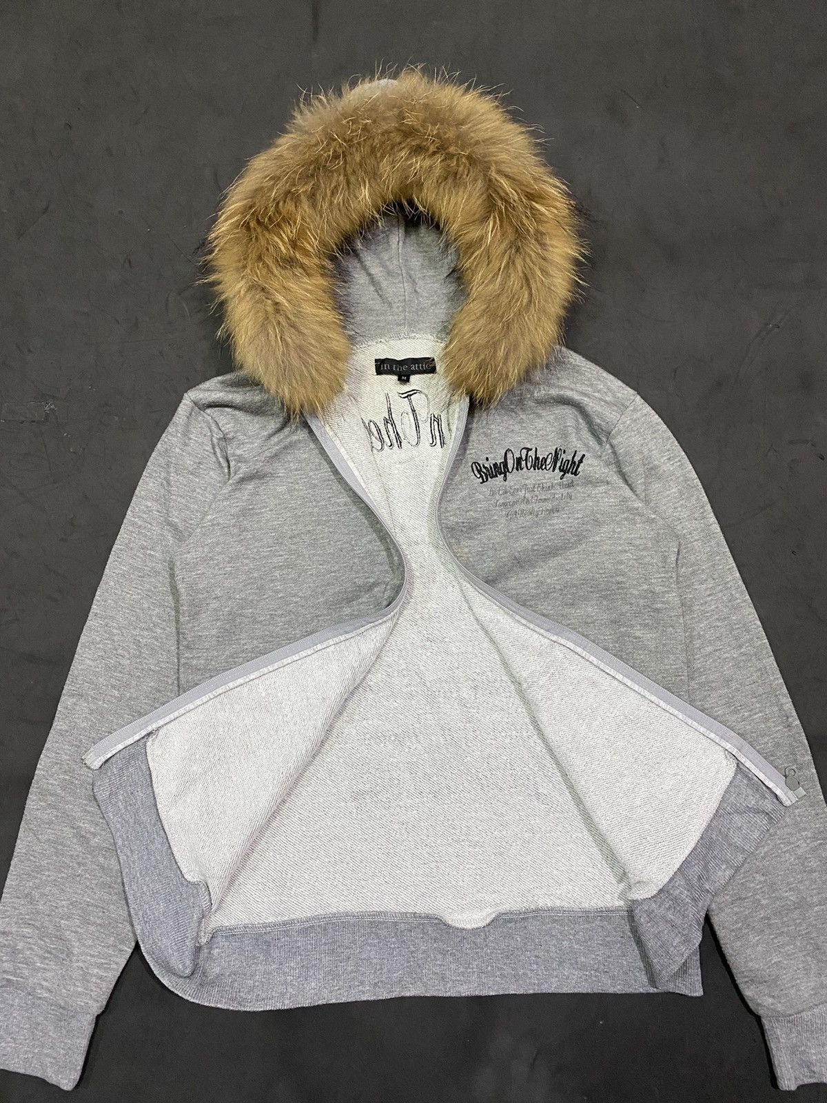 If Six Was Nine × Japanese Brand × Le Grande Bleu (L.G.B.) Intheattic Skull Furhoodie Lgb Ifsixwasnine Size US M / EU 48-50 / 2 - 2 Thumbnail