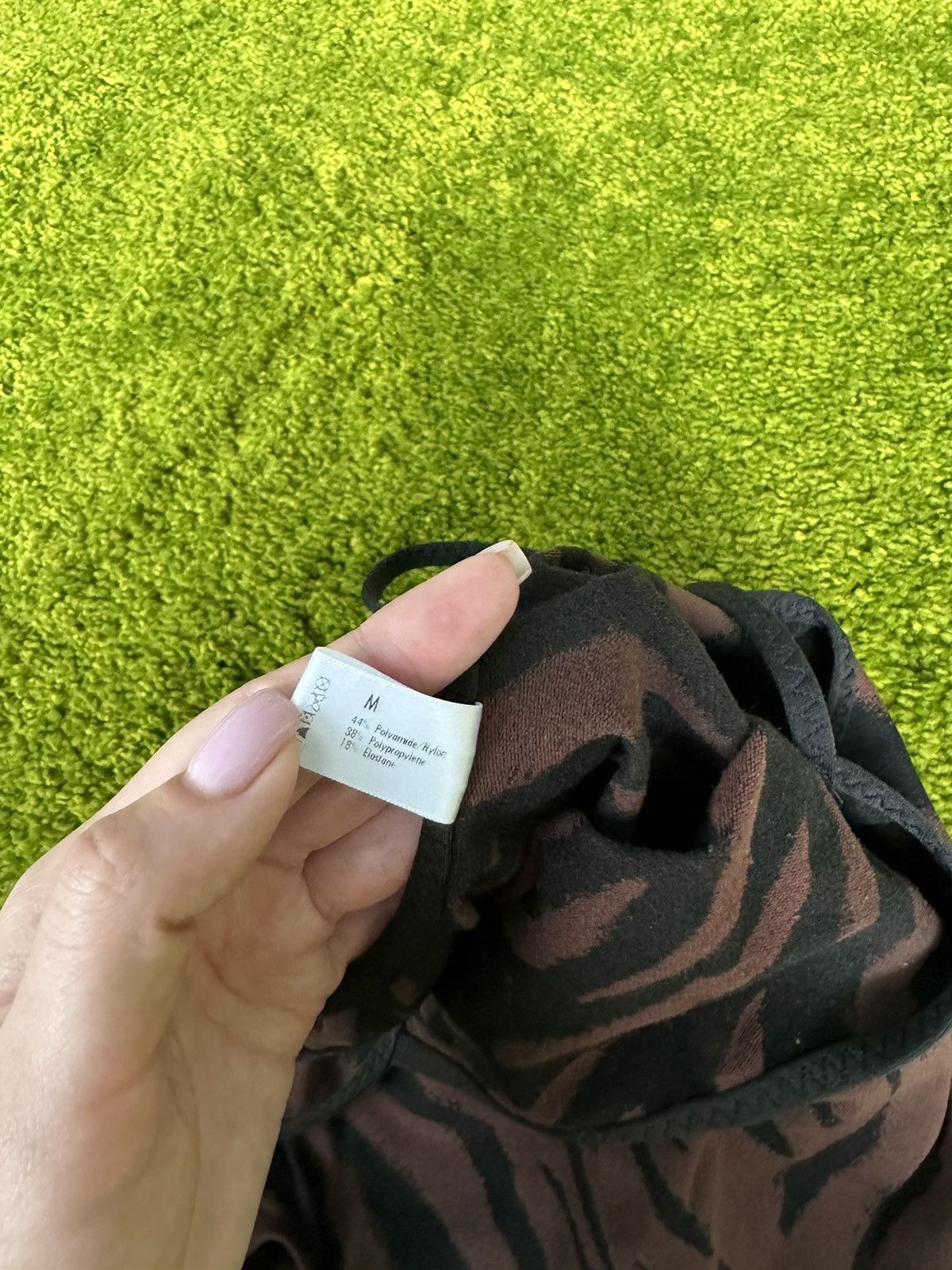 Designer × Wolford Wolford avant garde tiger pattern bodysuit Size M / US 6-8 / IT 42-44 - 5 Thumbnail