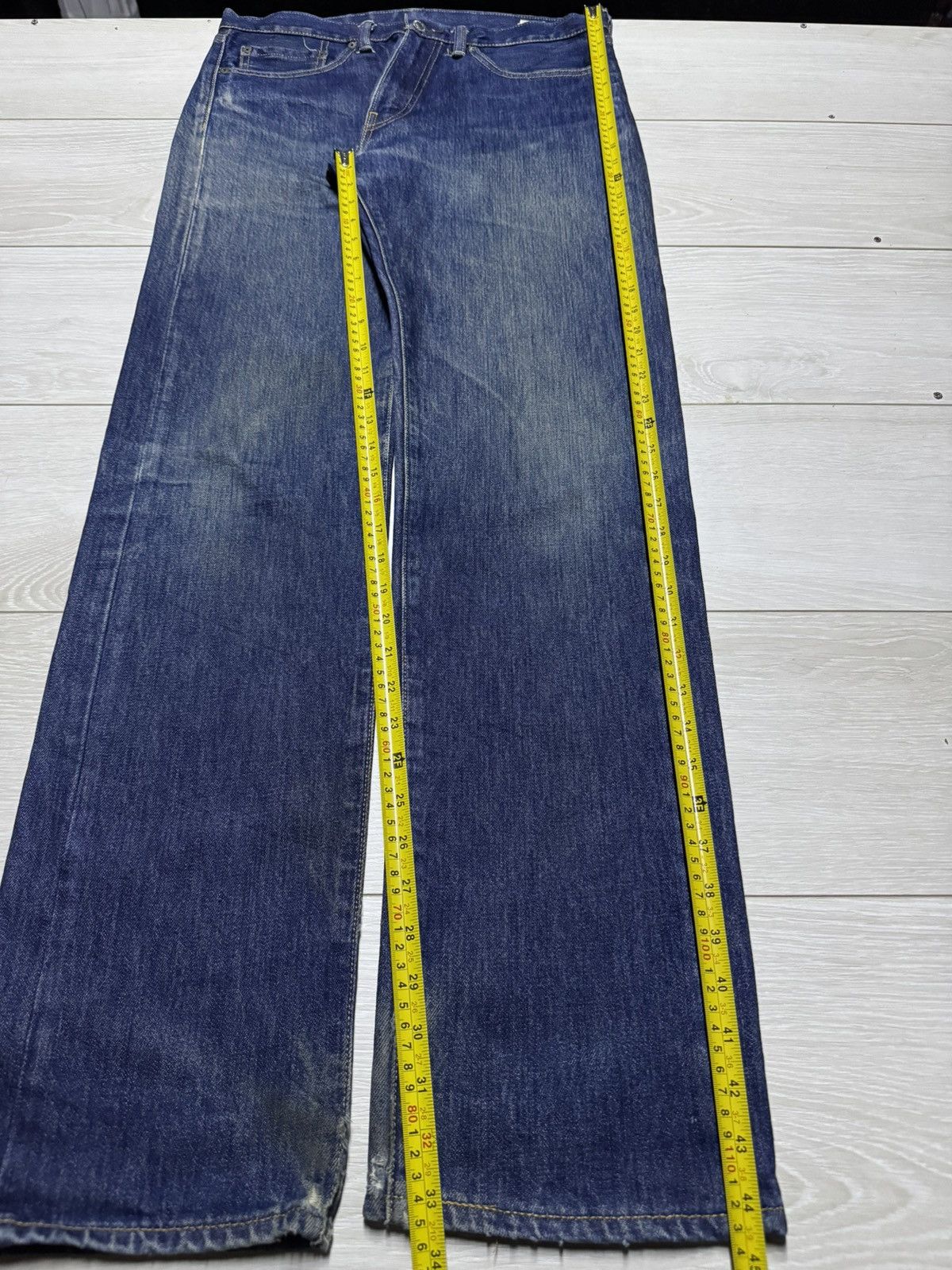 Levi's Vintage Levis 505 White Oak Cone Denim Blue Straight Jeans Size US 33 - 15 Thumbnail