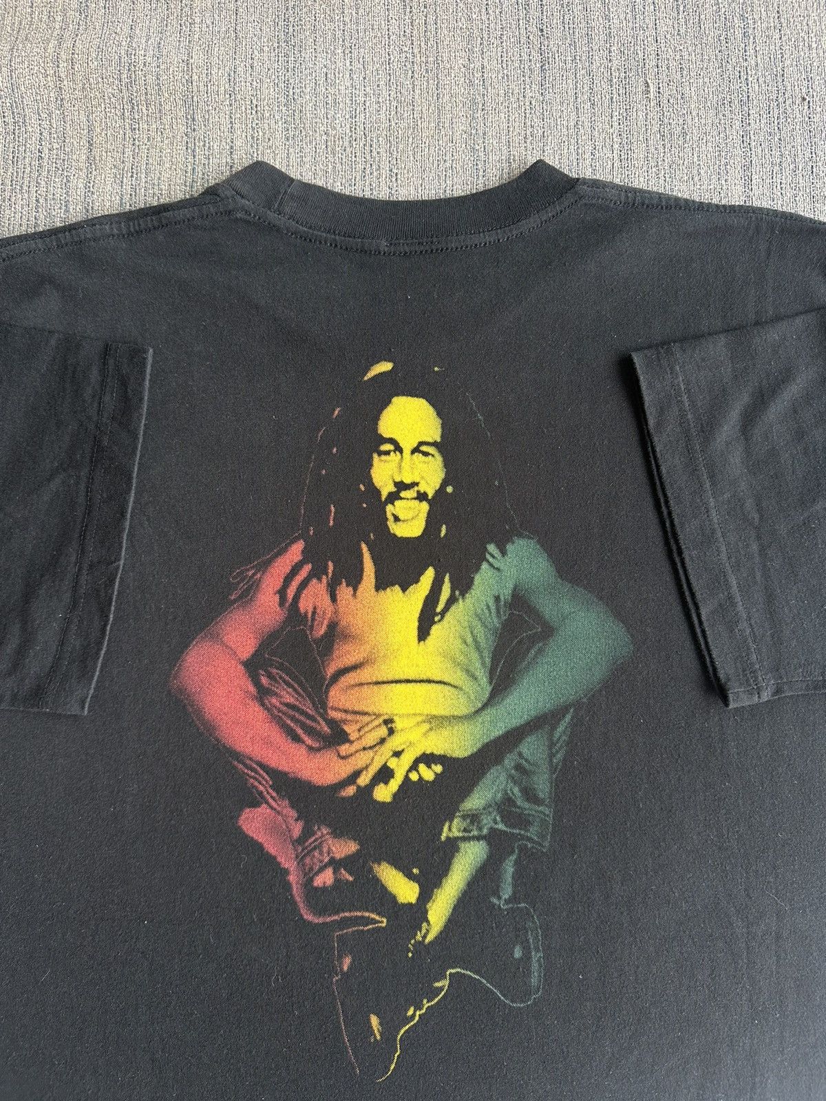 Bob Marley Vintage Bob Marley Big Face Raptees T-Shirt Rare USA Size US L / EU 52-54 / 3 - 2 Thumbnail