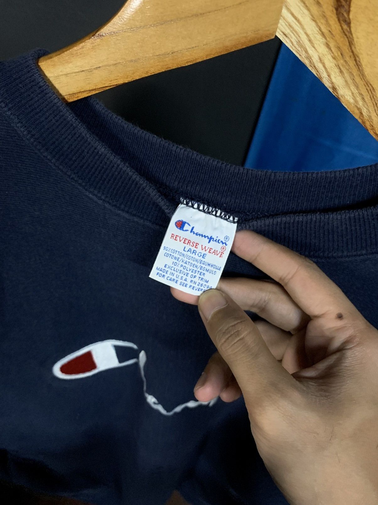 Champion VINTAGE CHAMPION REVERSE WEAVE SWEAT Size US L / EU 52-54 / 3 - 5 Thumbnail