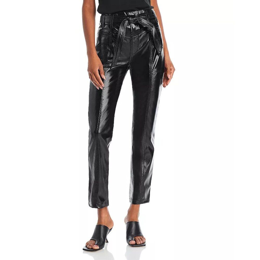 Hudson NWT New $265 Hudson Faux Leather Utility Cargo Ankle Straig Size 29" - 1 Thumbnail