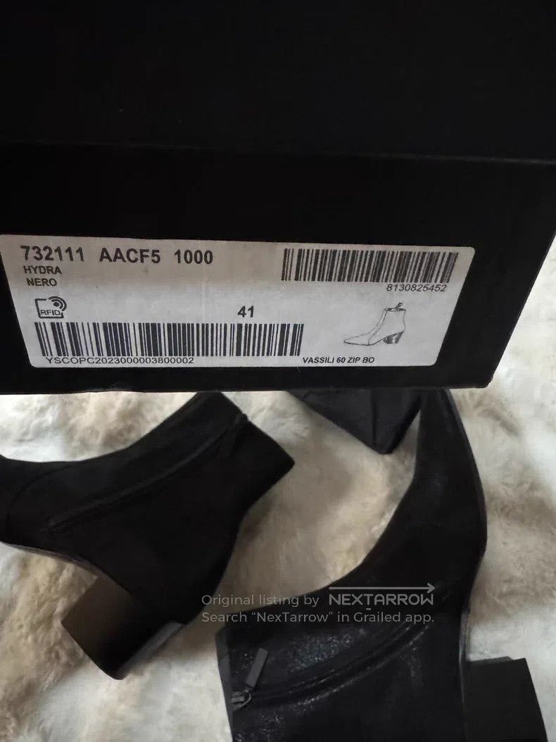 Saint Laurent Paris Saint Laurent Paris Shiny Suede Chelsea Boots Size US 8 / EU 41 - 8 Thumbnail