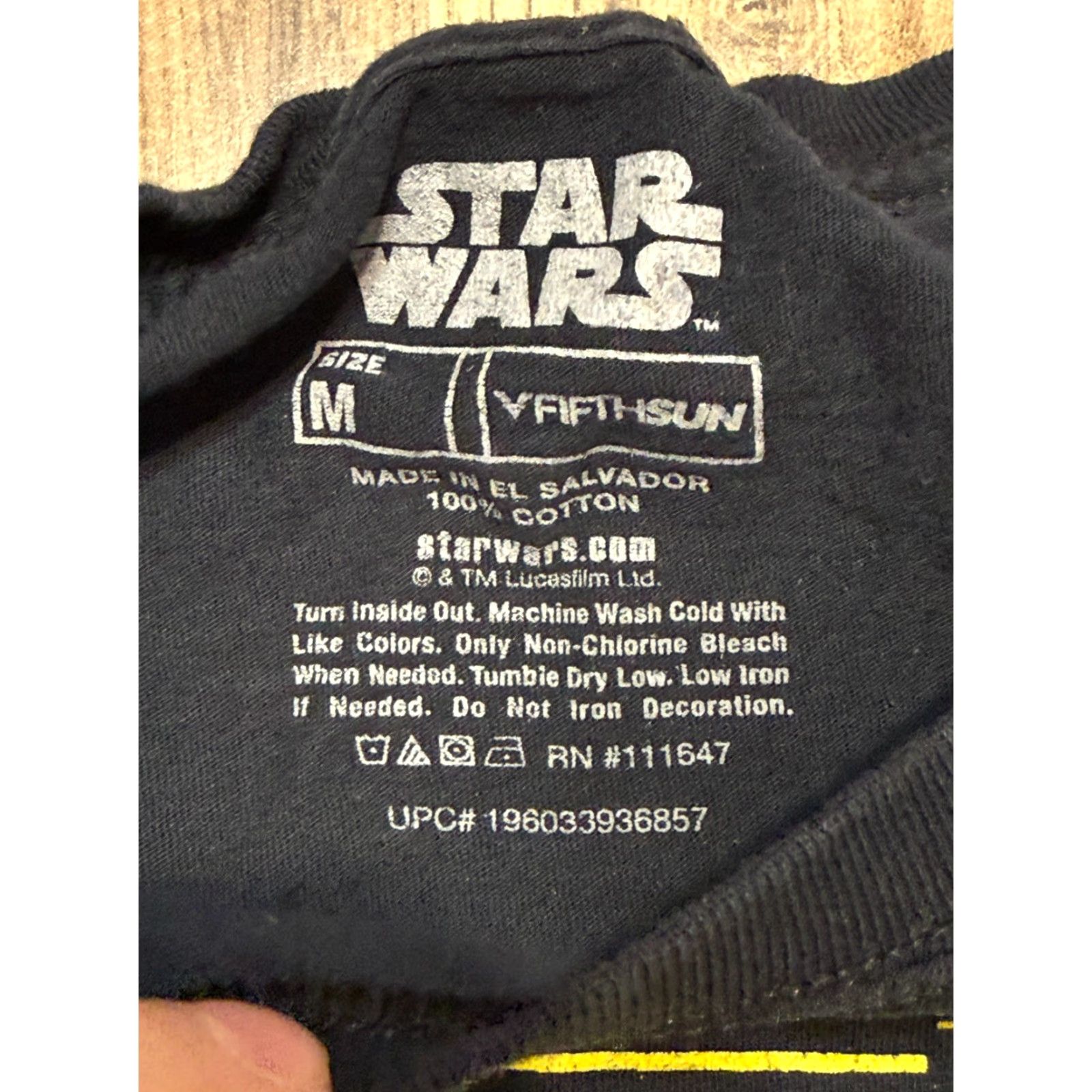 Star Wars Star Wars Shirt Men's Medium Black MANDALORIAN This is the Way Graphic T-Shirt Size US M / EU 48-50 / 2 - 5 Thumbnail