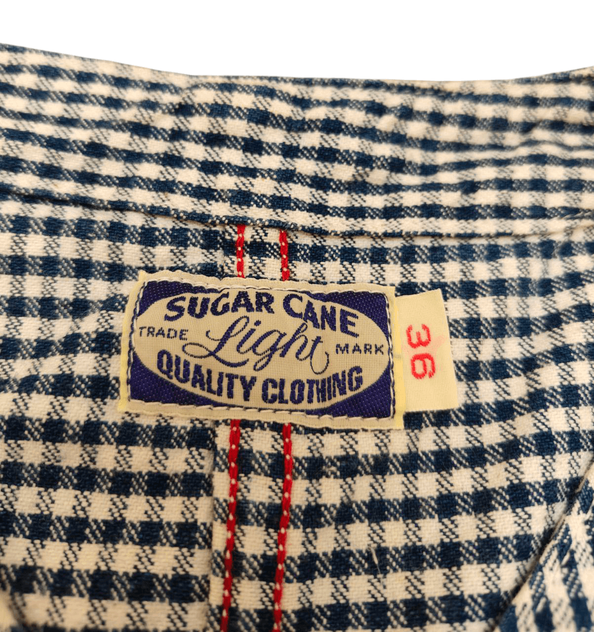 Sugar Cane Sugar cAne Checkered Cotton Vest Size US M / EU 48-50 / 2 - 5 Thumbnail