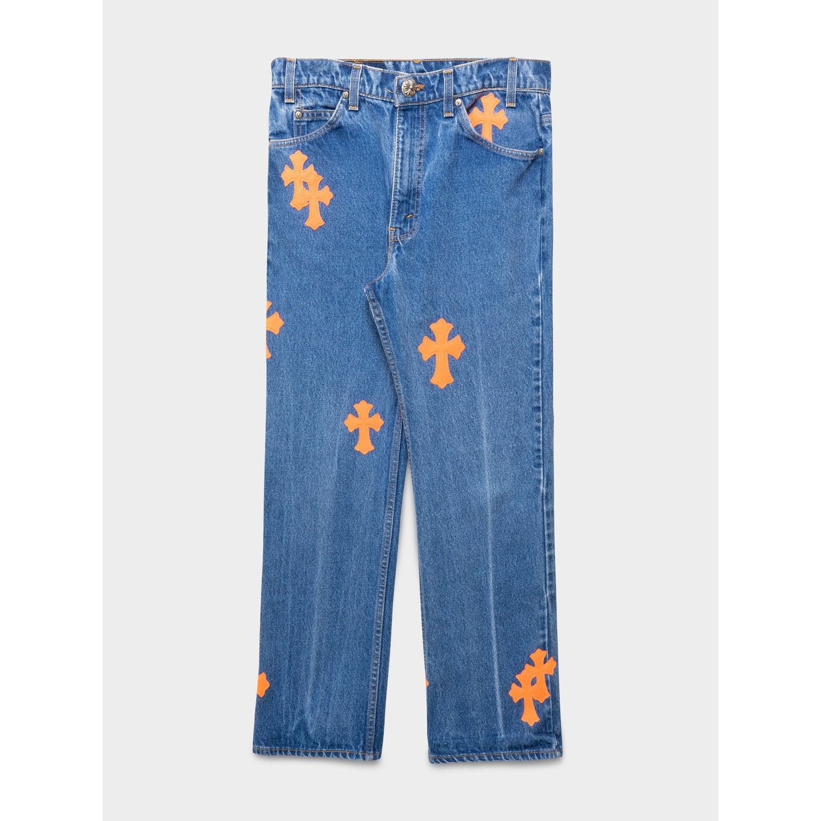 Chrome Hearts Art Basel Patched Levis Size US 32 / EU 48 - 1 Thumbnail