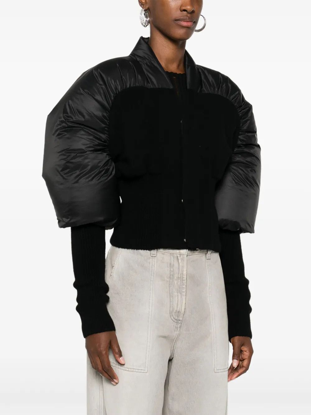 Rick Owens o1y0126 Shell Jacket in Black Size M / US 6-8 / IT 42-44 - 3 Thumbnail