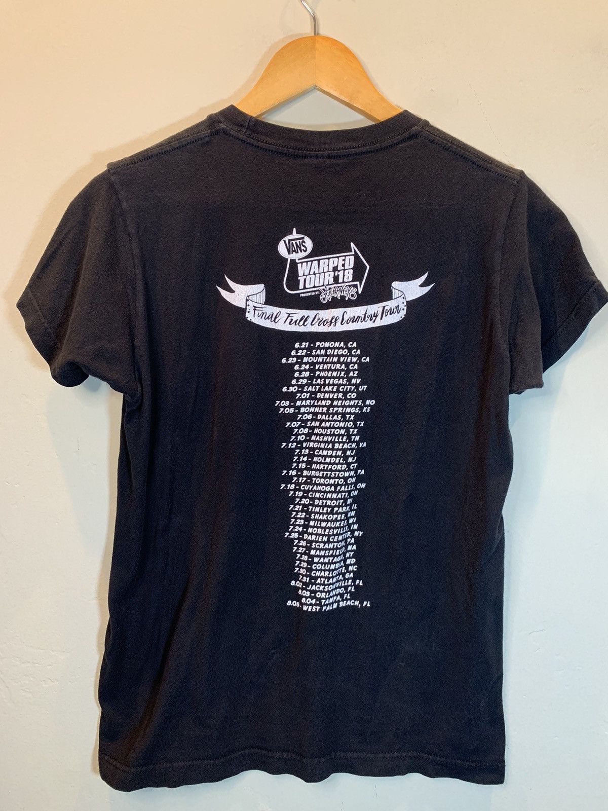Band Tees *RARE* Warped Tour Never Say Bye Final Tour Band T-Shirt - S Size US S / EU 44-46 / 1 - 2 Thumbnail