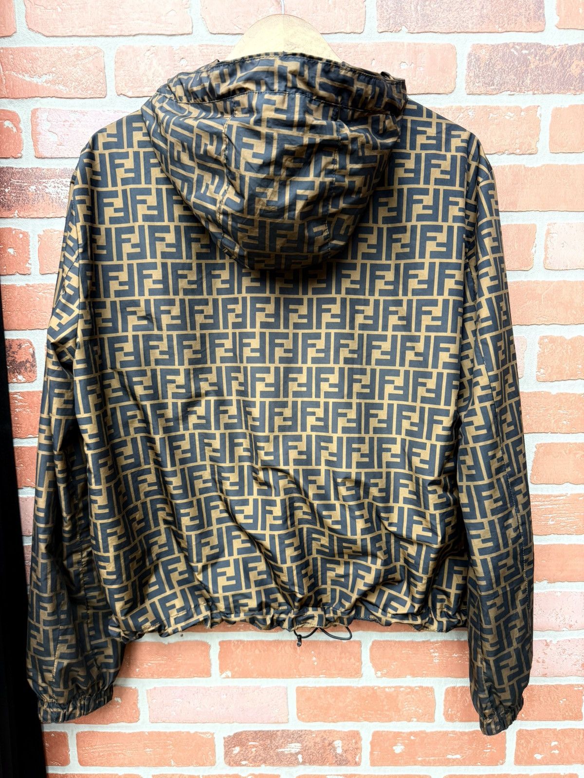 Fendi Fendi Zucca Monogram Reversible Windbreaker Jacke Size US S / EU 44-46 / 1 - 11 Thumbnail