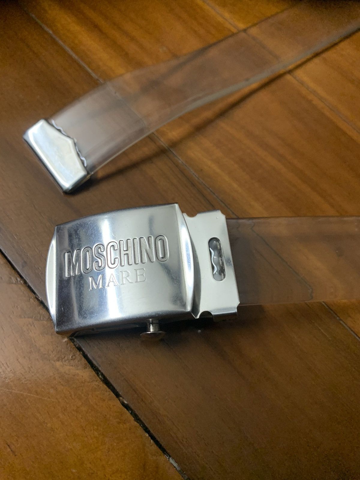 Moschino Moschino classic transparent belt Size ONE SIZE - 5 Thumbnail