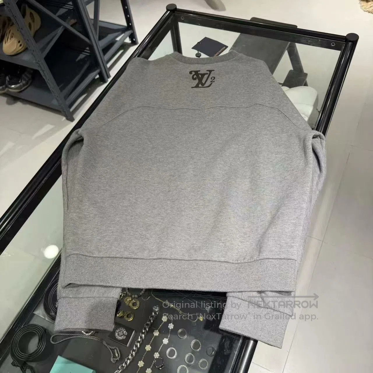 Louis Vuitton Louis Vuitton x Nigo Squared Sweatshirt. Size US XS / EU 42 / 0 - 2 Thumbnail