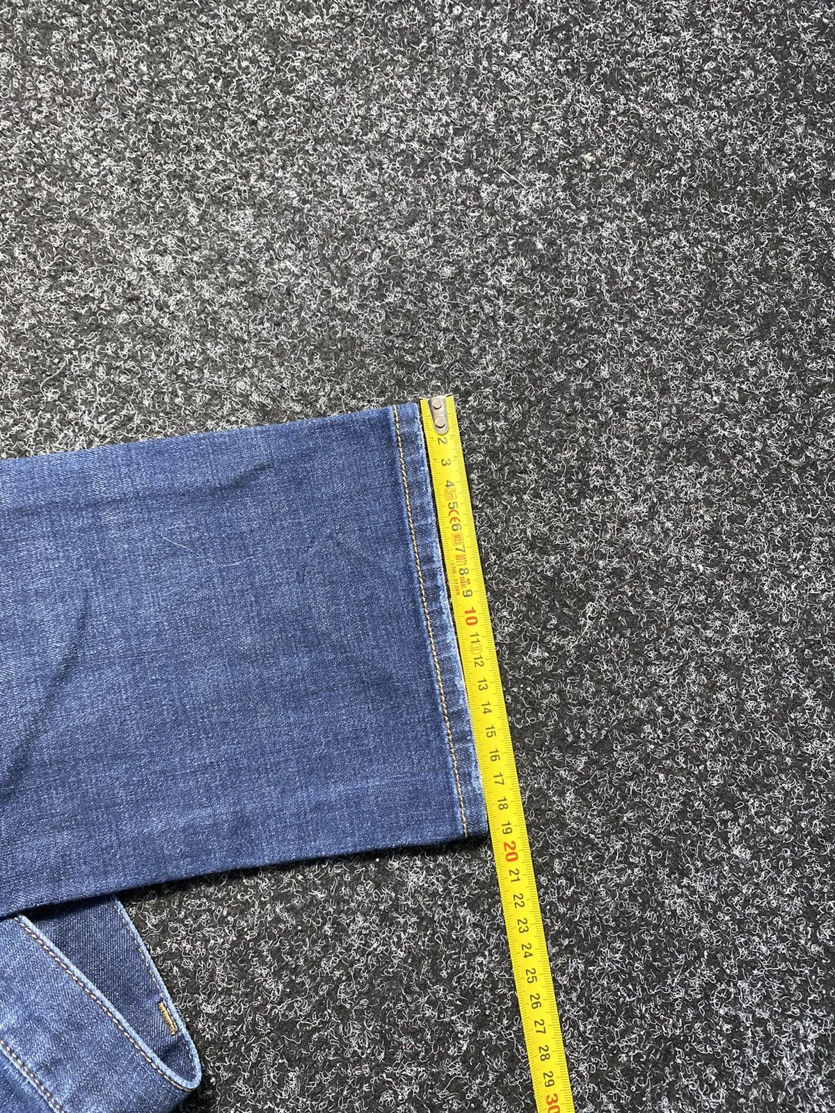John Varvatos × Vintage Designer John Varvatos Usa Skinny Denim Mens Jeans Opium Size US 32 / EU 48 - 11 Thumbnail