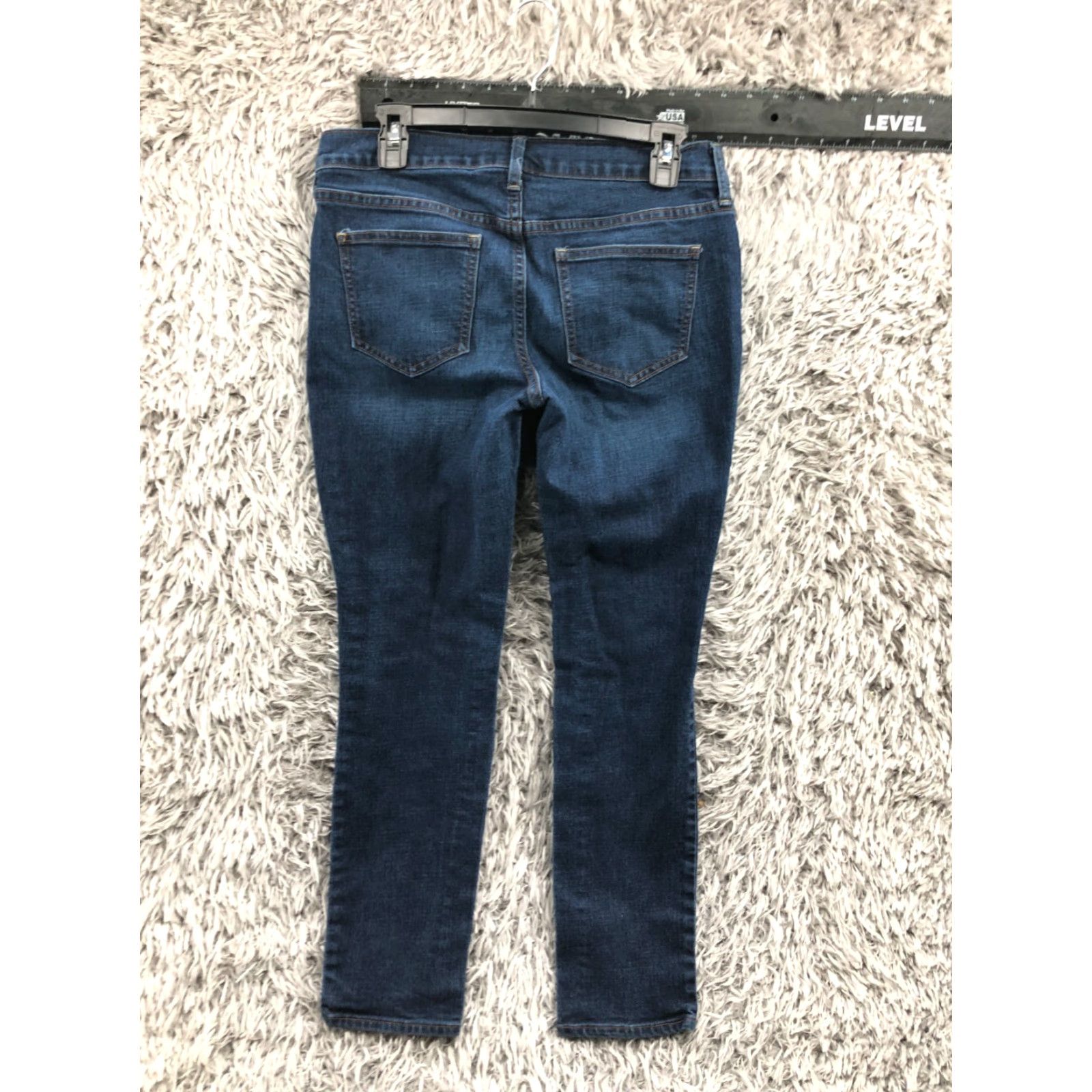 Old Navy Old Navy The Diva Skinny Jeans Jeans Womens Regular 32 Blue 8 Short Mid Wash Denim 5-Pocket Size 30" / US 8 / IT 44 - 5 Thumbnail