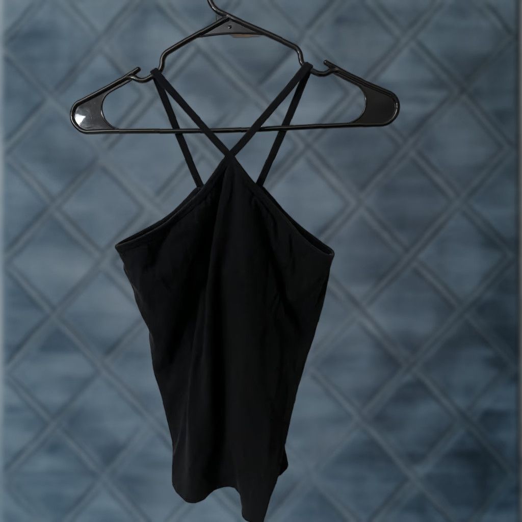 Splendid Splendid Women Tank Top Spegetti Large Black Solid Casual Tank Cam i Size L / US 10 / IT 46 - 1 Thumbnail