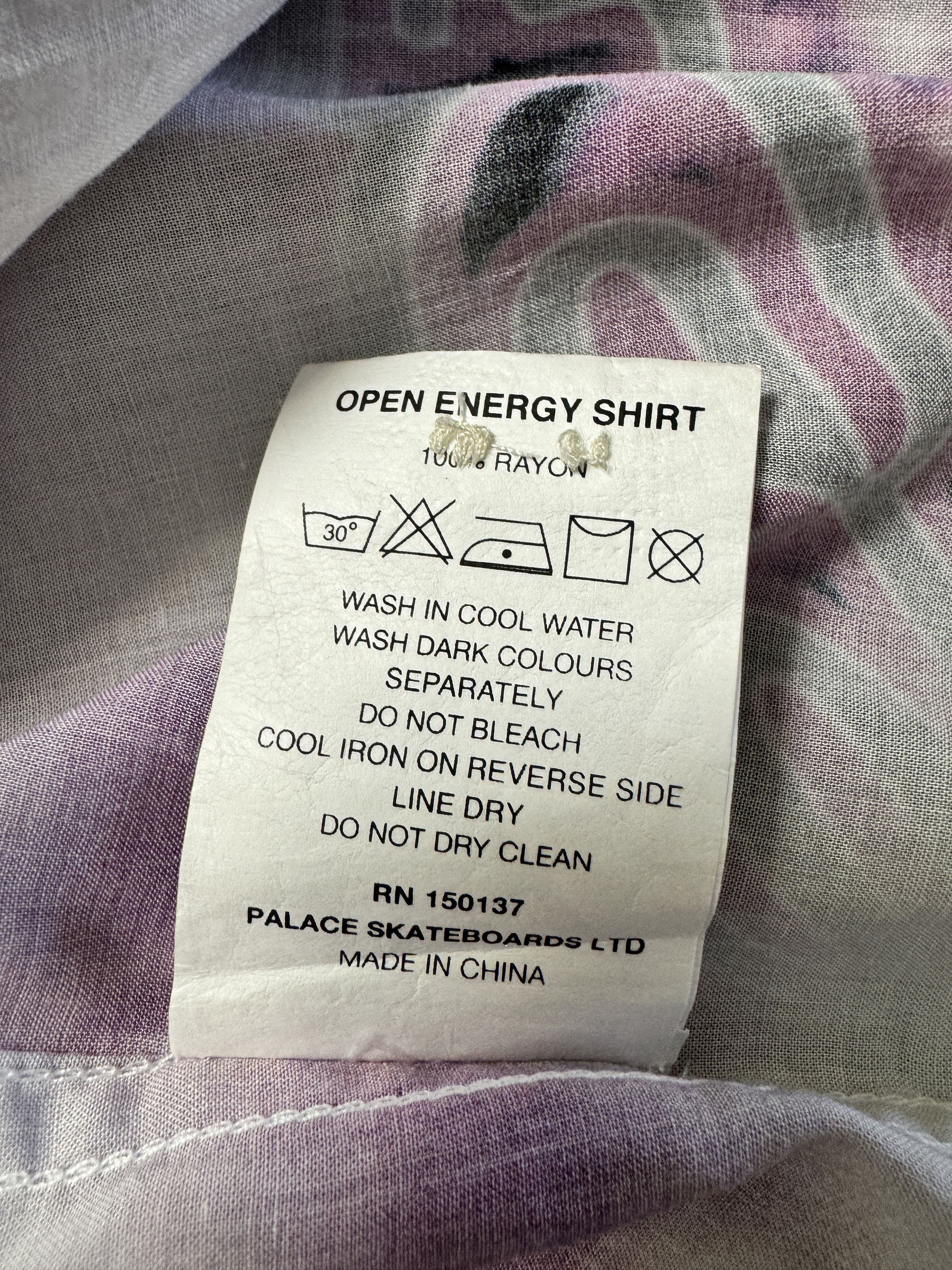 Palace Palace Open Energy Shirt Size US S / EU 44-46 / 1 - 5 Thumbnail