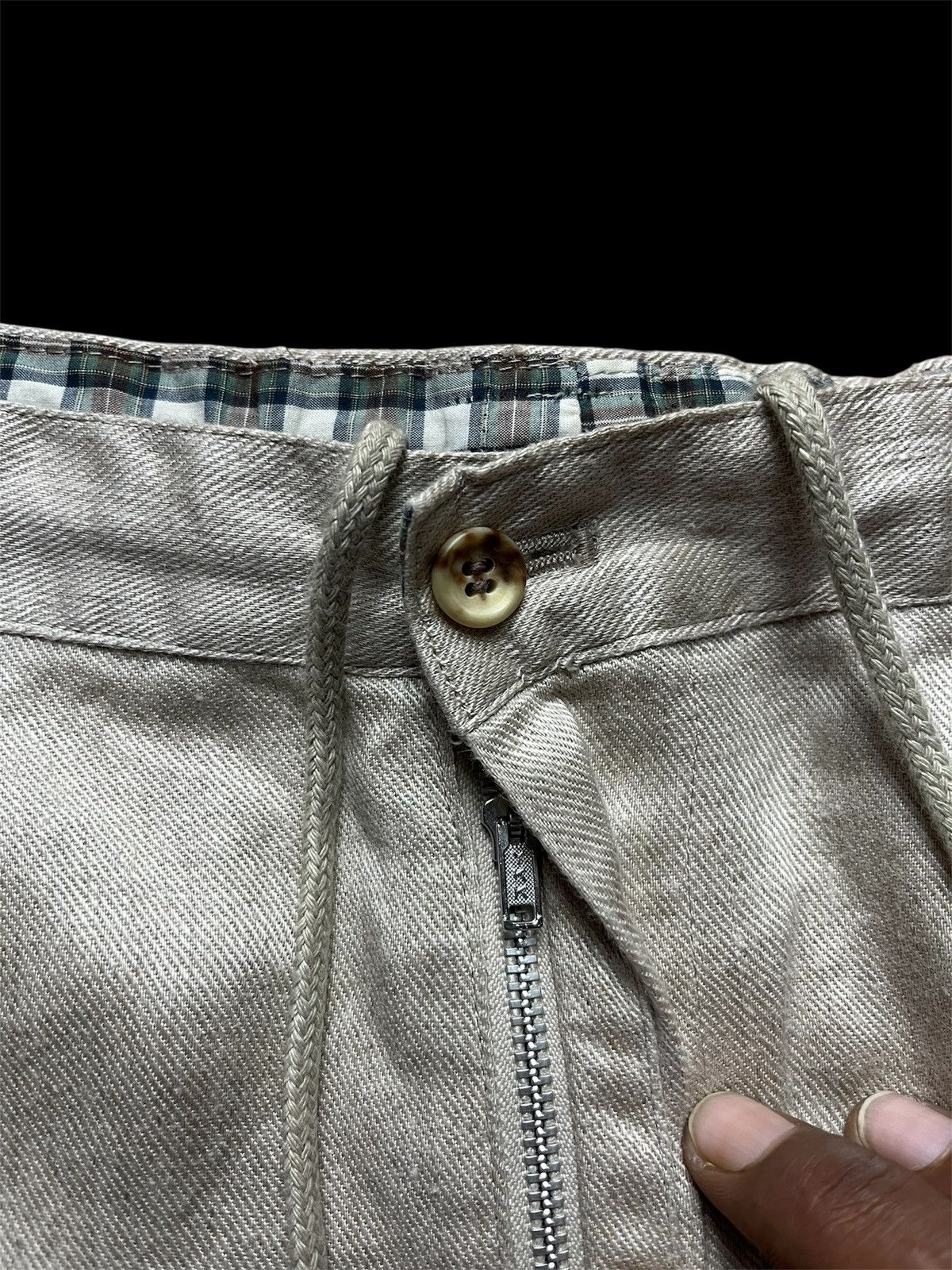 Issey Miyake Vintage Papas maniere de heming linen pants baggy Size US 32 / EU 48 - 4 Thumbnail