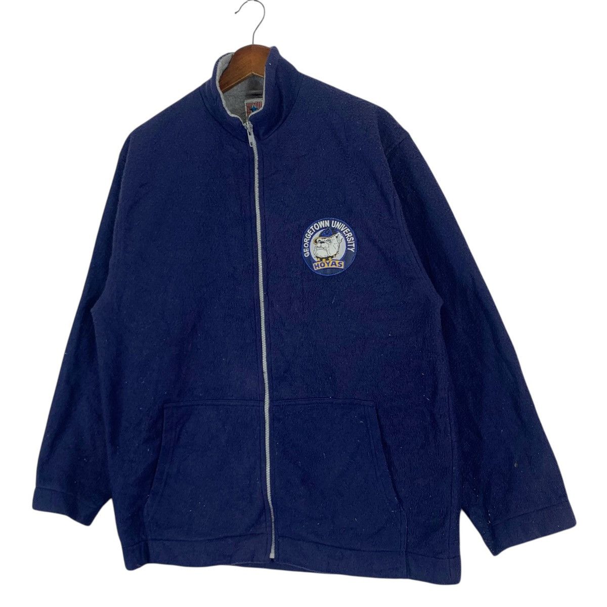 Vintage Vintage US College Collection Hoyas Full Zip Jacket Size US M / EU 48-50 / 2 - 3 Thumbnail