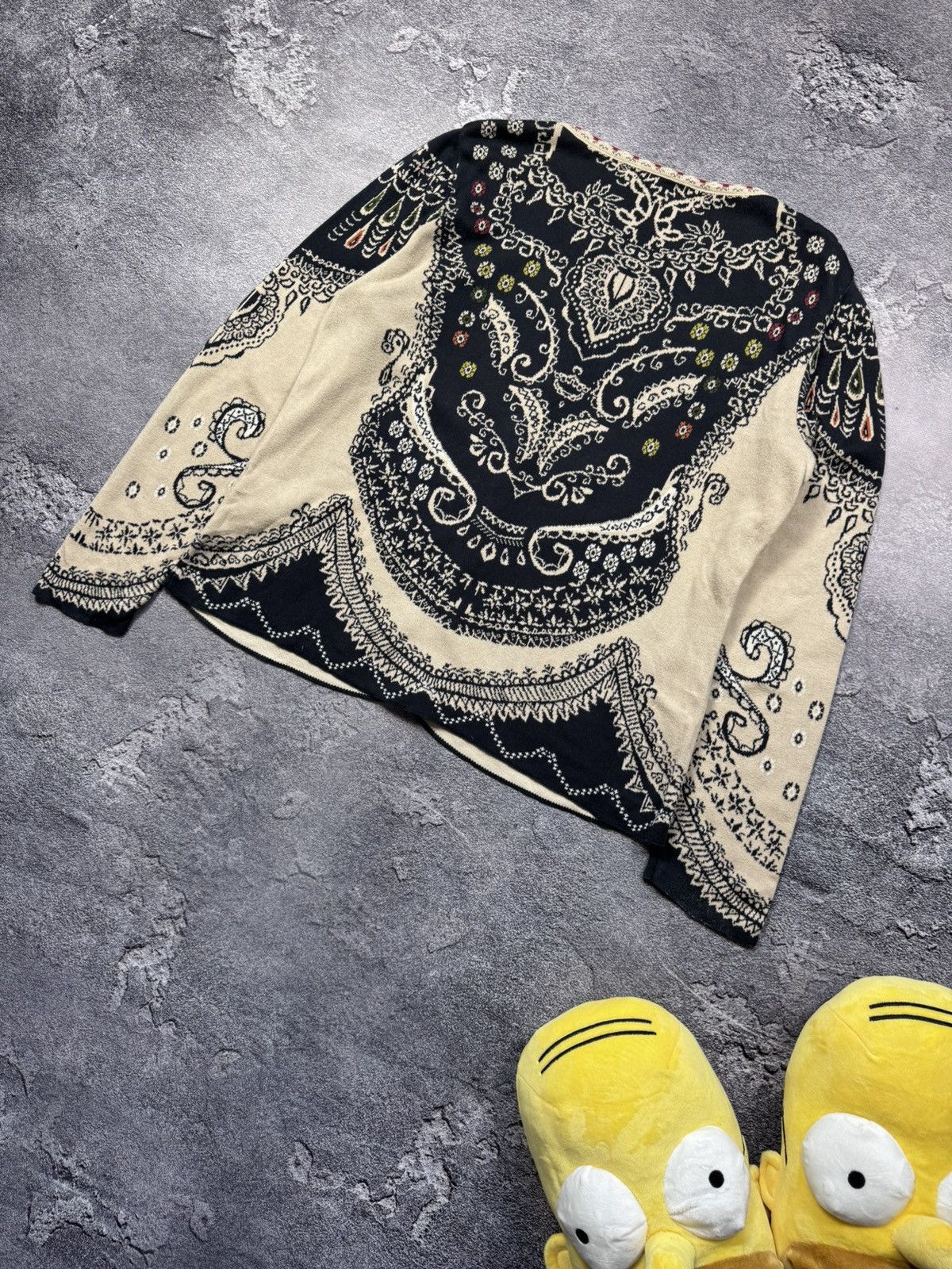 Other IVKO Woman Patterned Knit Cardigan Size M / US 6-8 / IT 42-44 - 8 Thumbnail