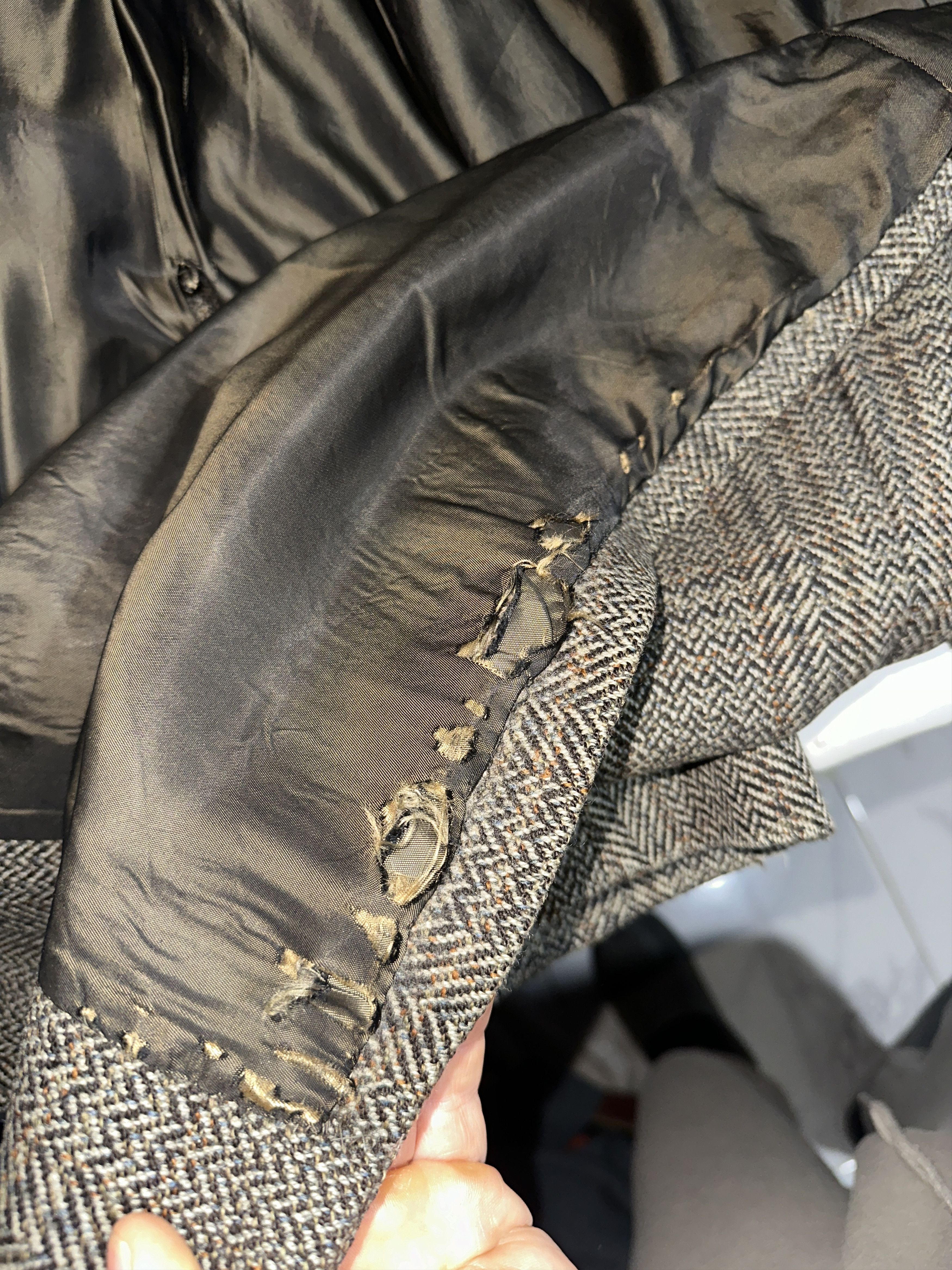 Burberry 1950 Hand Woven Irish Tweed Burberry Prorsum Trench 44 54 Size US L / EU 52-54 / 3 - 17 Thumbnail