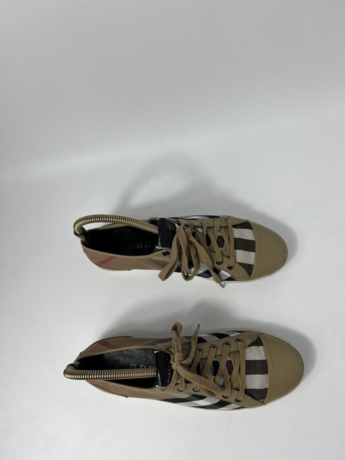 Burberry Vintage luxury Burberry Nova Check Sneaker Shoes Size 40 Size US 10 / IT 40 - 4 Thumbnail