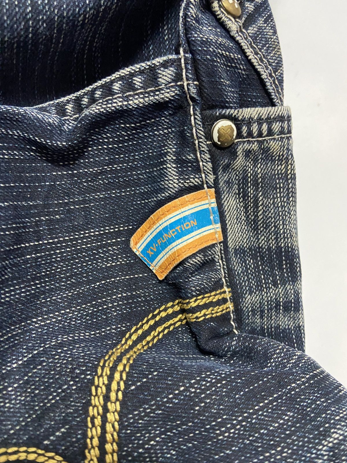 Edwin × Japanese Brand Rare Vintage Y2K Edwin XV-Function Twisted Leg Size US 34 / EU 50 - 9 Thumbnail
