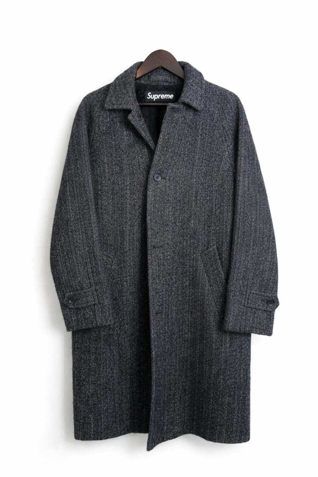 Supreme Supreme Windowpane Grid Trench Coat | Grailed