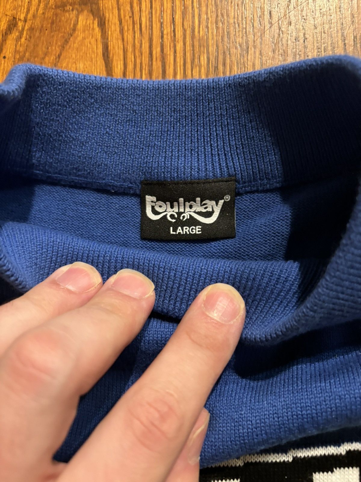 Foulplay Company Just Say Nothing Knit Sweater Size US L / EU 52-54 / 3 - 2 Thumbnail