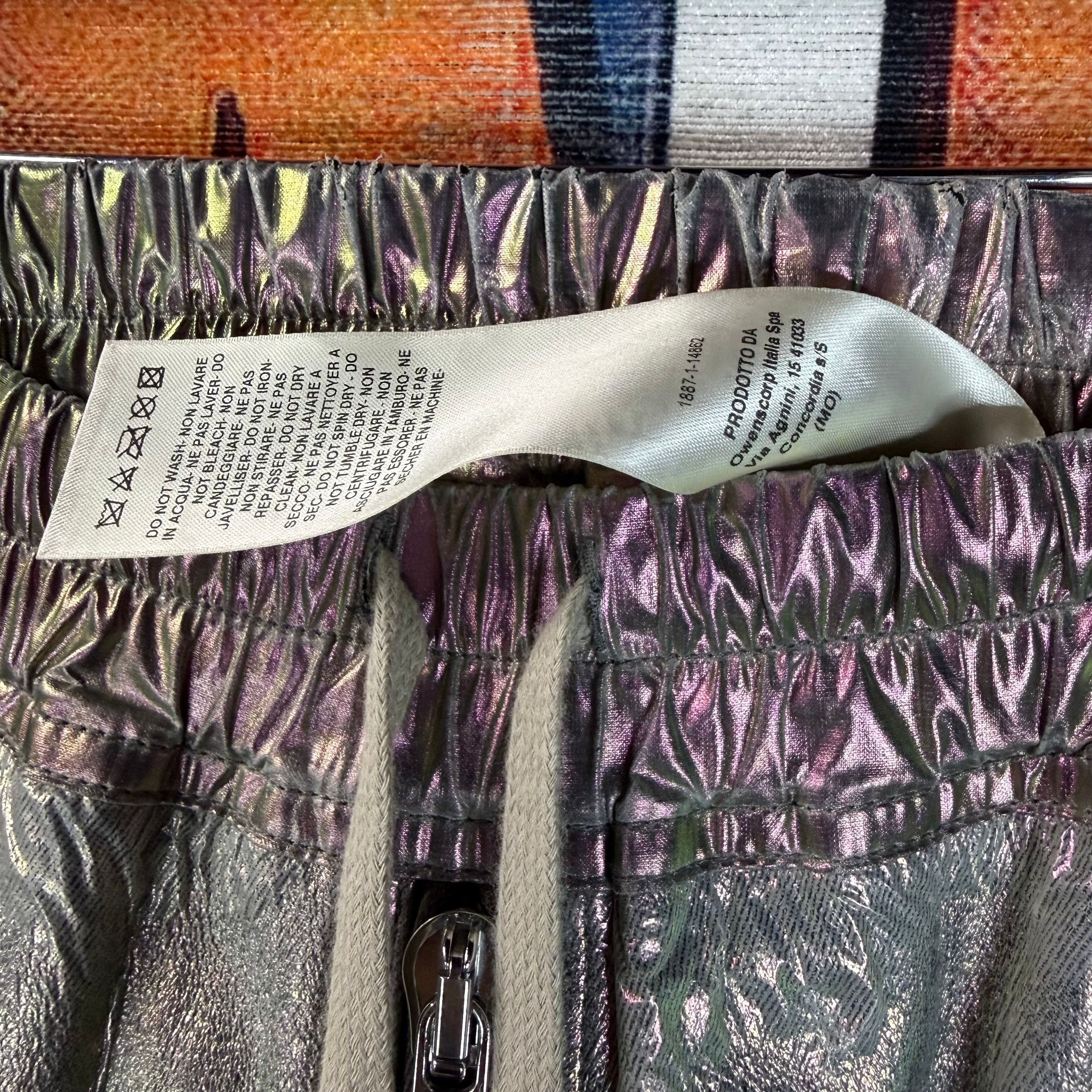 Rick Owens Rick Owens SS20 TECUALT Bauhaus Iridescent Cargo Pants Size US 29 - 5 Thumbnail