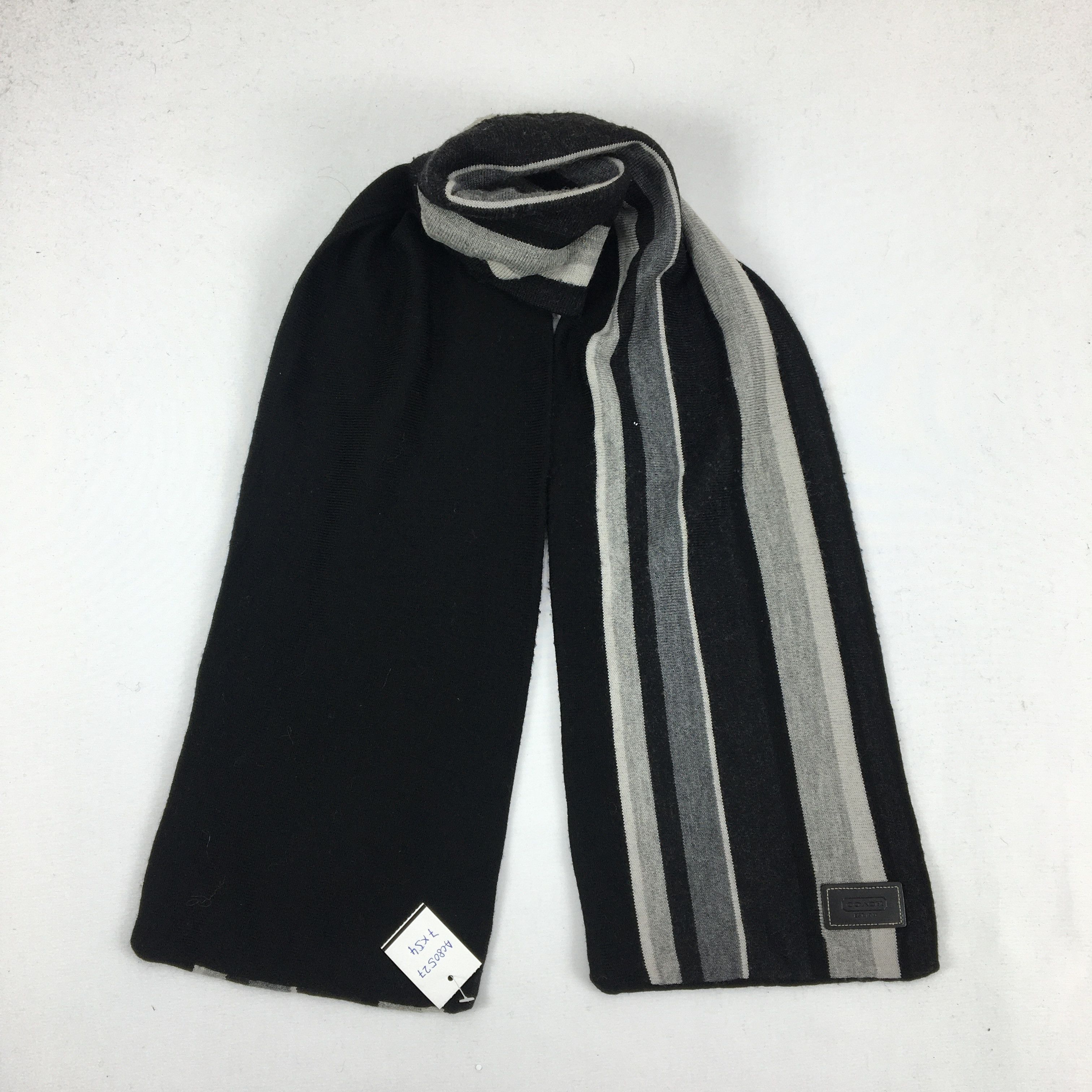 Vintage Coach Muffler Wool Cashmere Scarves