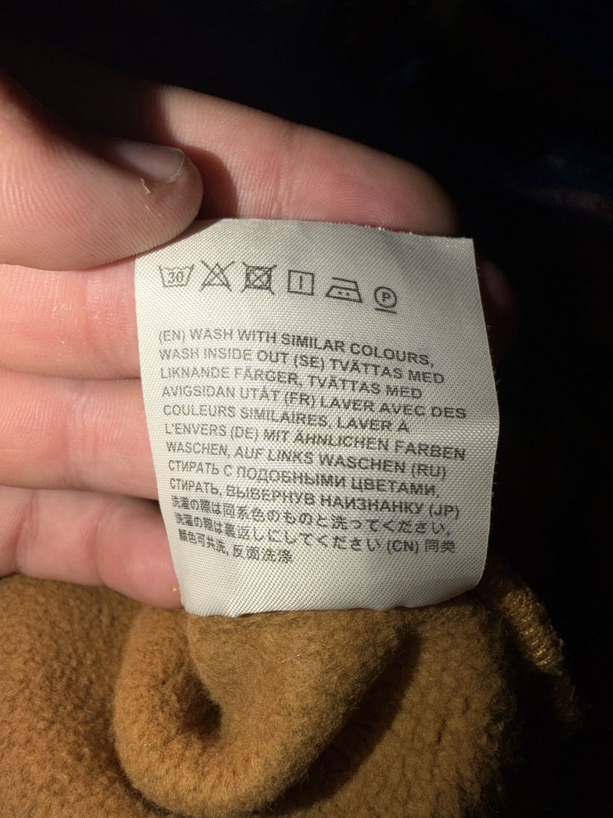 Acne Studios ACNE STUDIOS Fairview Face Crew Neck Sweatshirt Caramel Size US XL / EU 56 / 4 - 6 Thumbnail