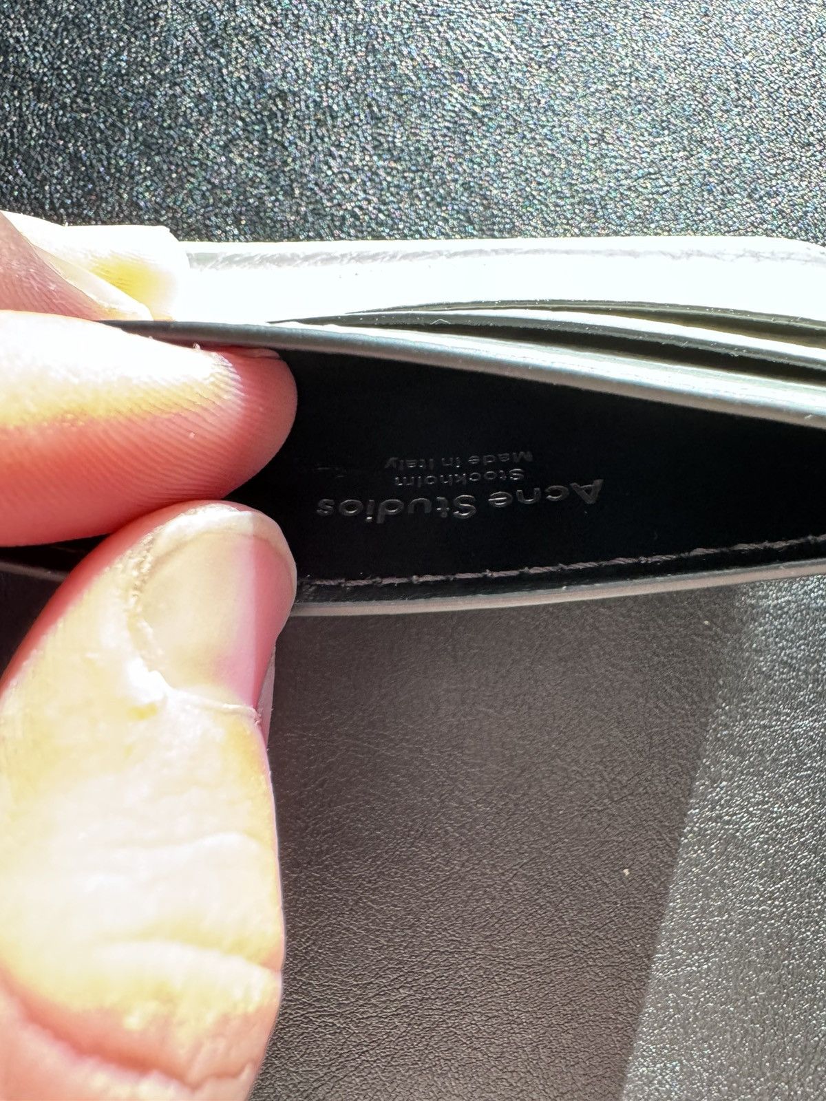 Acne Studios Acne Card Holder Size ONE SIZE - 4 Thumbnail