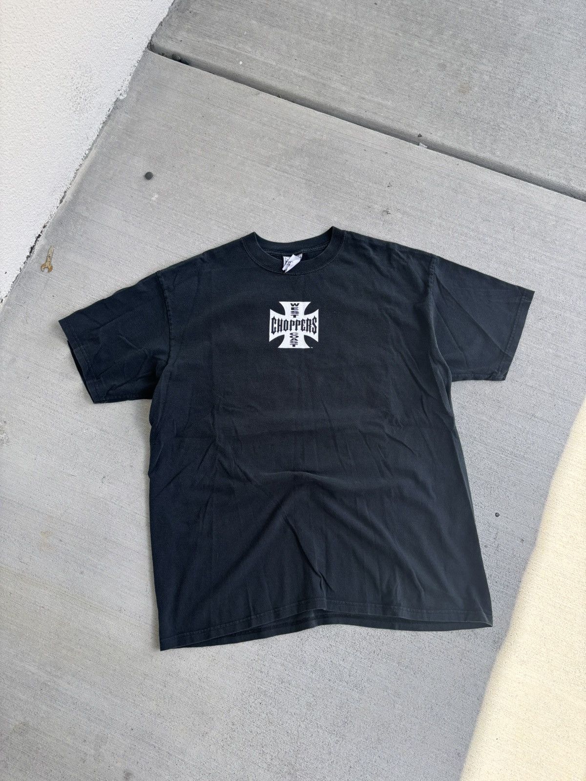 West Coast Choppers CFL tag long beach west coast choppers tee Size US XL / EU 56 / 4 - 1 Thumbnail