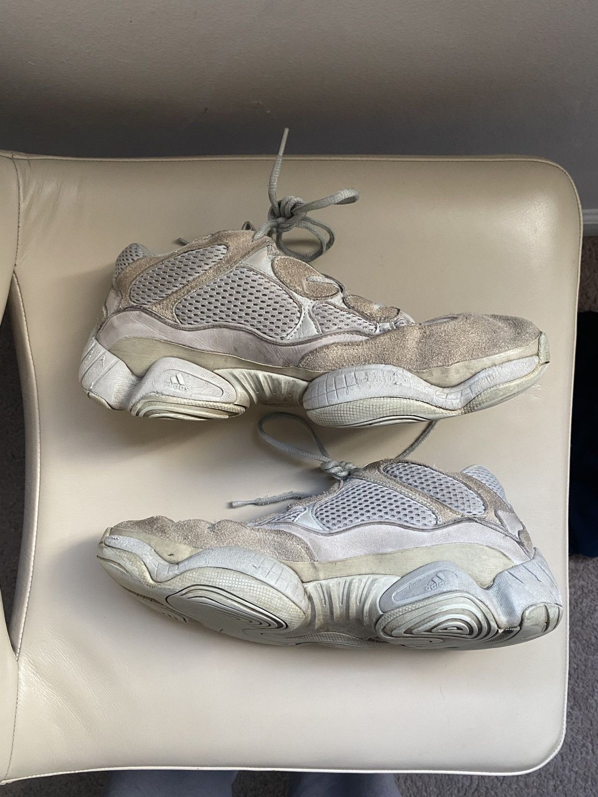 Yeezy Adidas Yeezy 500 Stone Salt Size US 11 / EU 44 - 2 Thumbnail