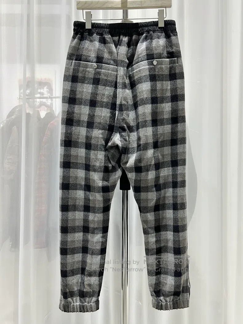 Rick Owens Rick Owens FW19 Wool Flannel Plaid Pants Size US 38 / EU 54 - 5 Thumbnail