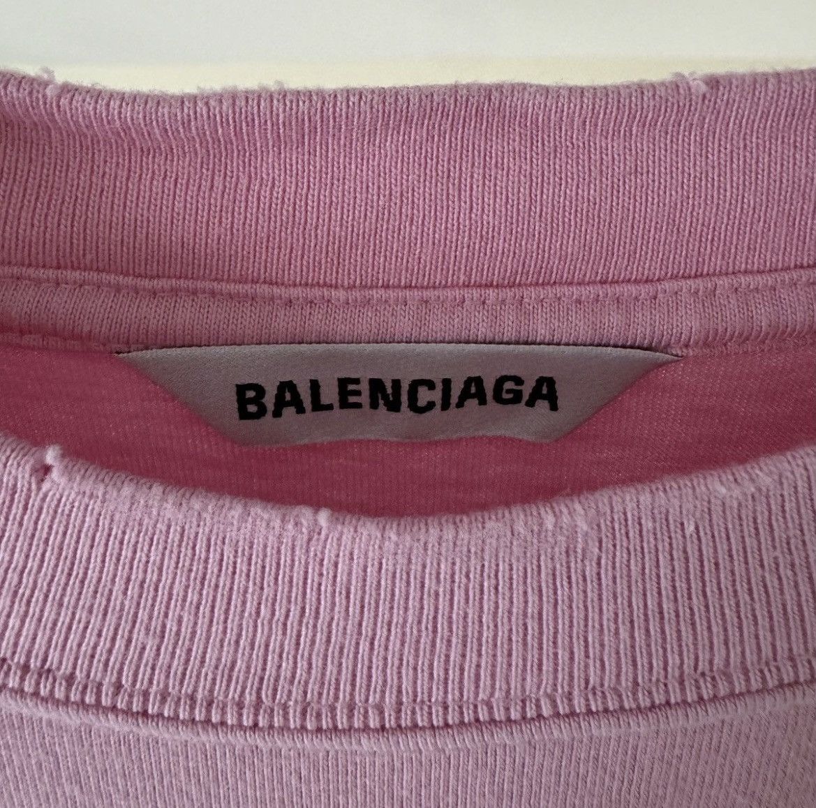 Balenciaga Balenciaga I Love Cats Oversized T-Shirt Pink Size US XS / EU 42 / 0 - 9 Thumbnail