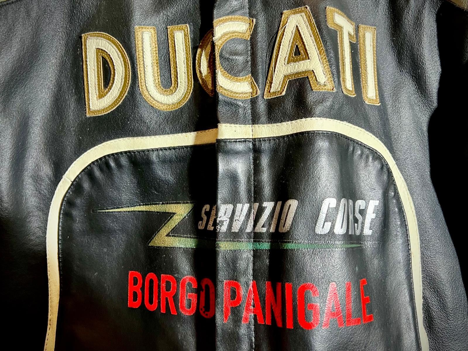 Ducati DUCATI BORGO PANIGALE SERVIZIO CORSE LEATHER MOTORAD JACKET Size US M / EU 48-50 / 2 - 7 Thumbnail