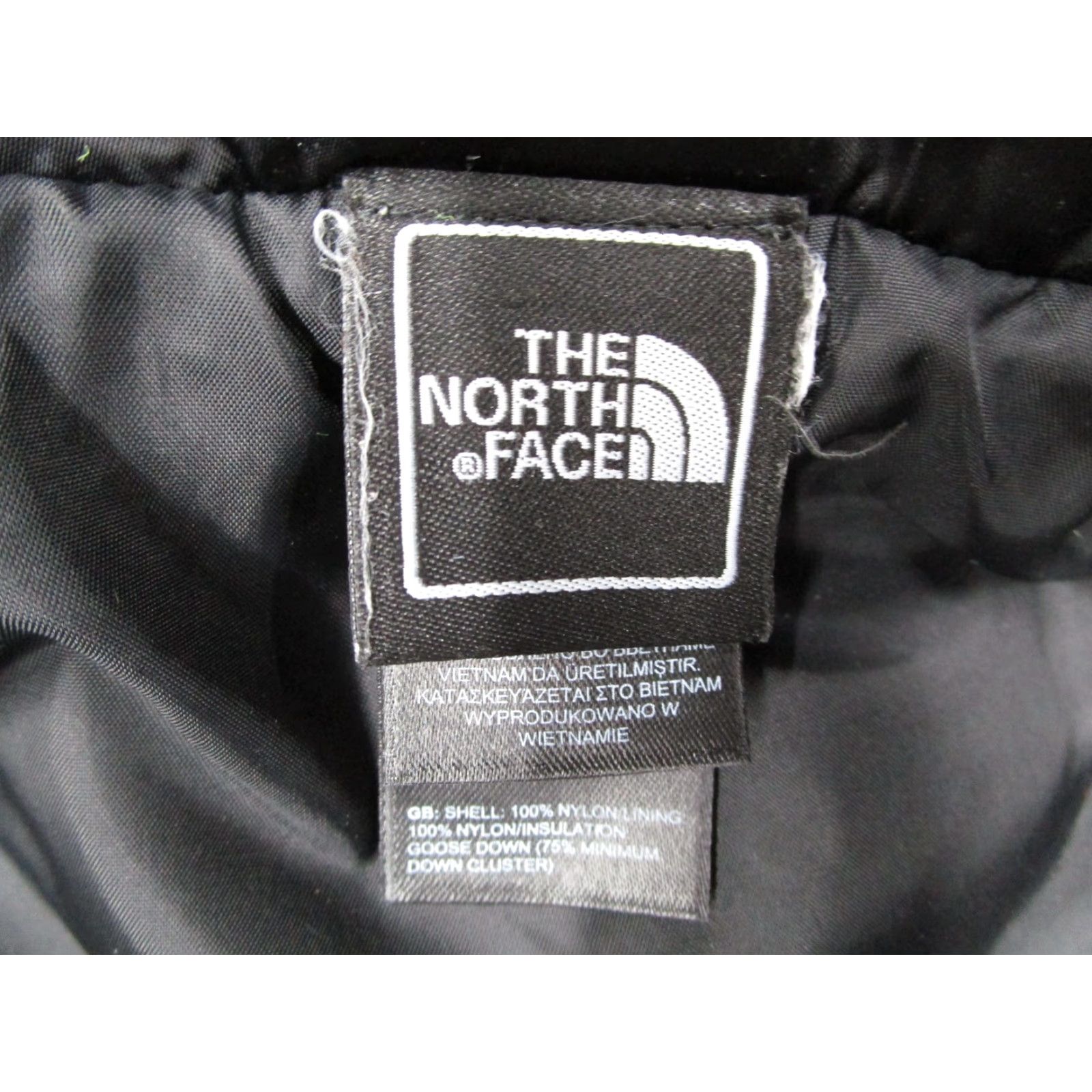 The North Face The North Face Vest Women XS Black 550 Down Full Zip Puffer Nylon Polyester Logo Quilted Pockets Womens Size XS / US 0-2 / IT 36-38 - 3 Thumbnail