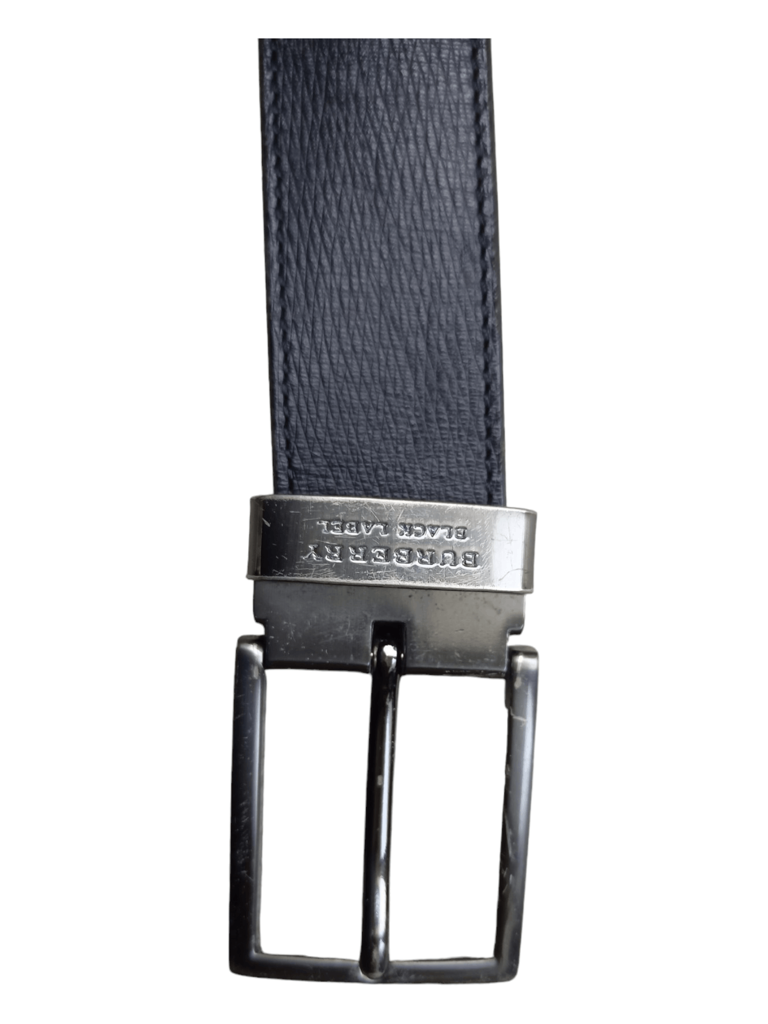 Burberry BURBERRY Leather Black Belt Size ONE SIZE - 3 Thumbnail