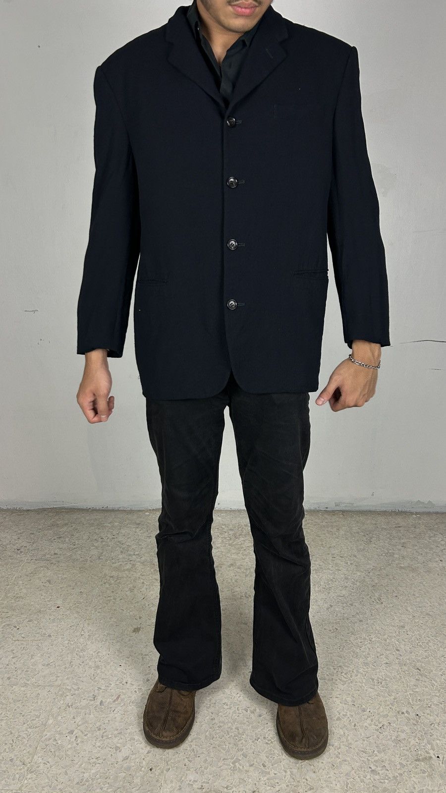 Comme des Garcons × Comme des Garcons Homme × Vintage 1997 Comme des Garcons - Blazer Size 40R - 7 Thumbnail