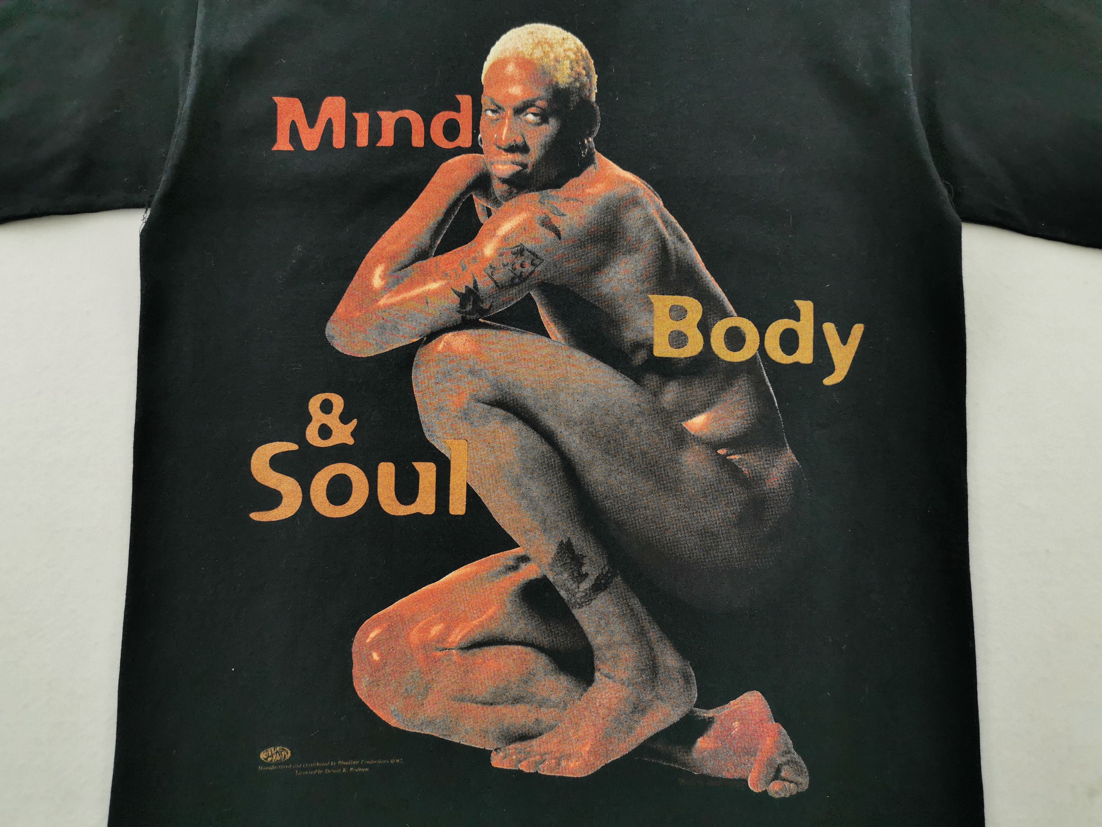 Vintage Vintage 90s Dennis Rodman Mind & Soul Body by Albon Watson Size US M / EU 48-50 / 2 - 4 Thumbnail