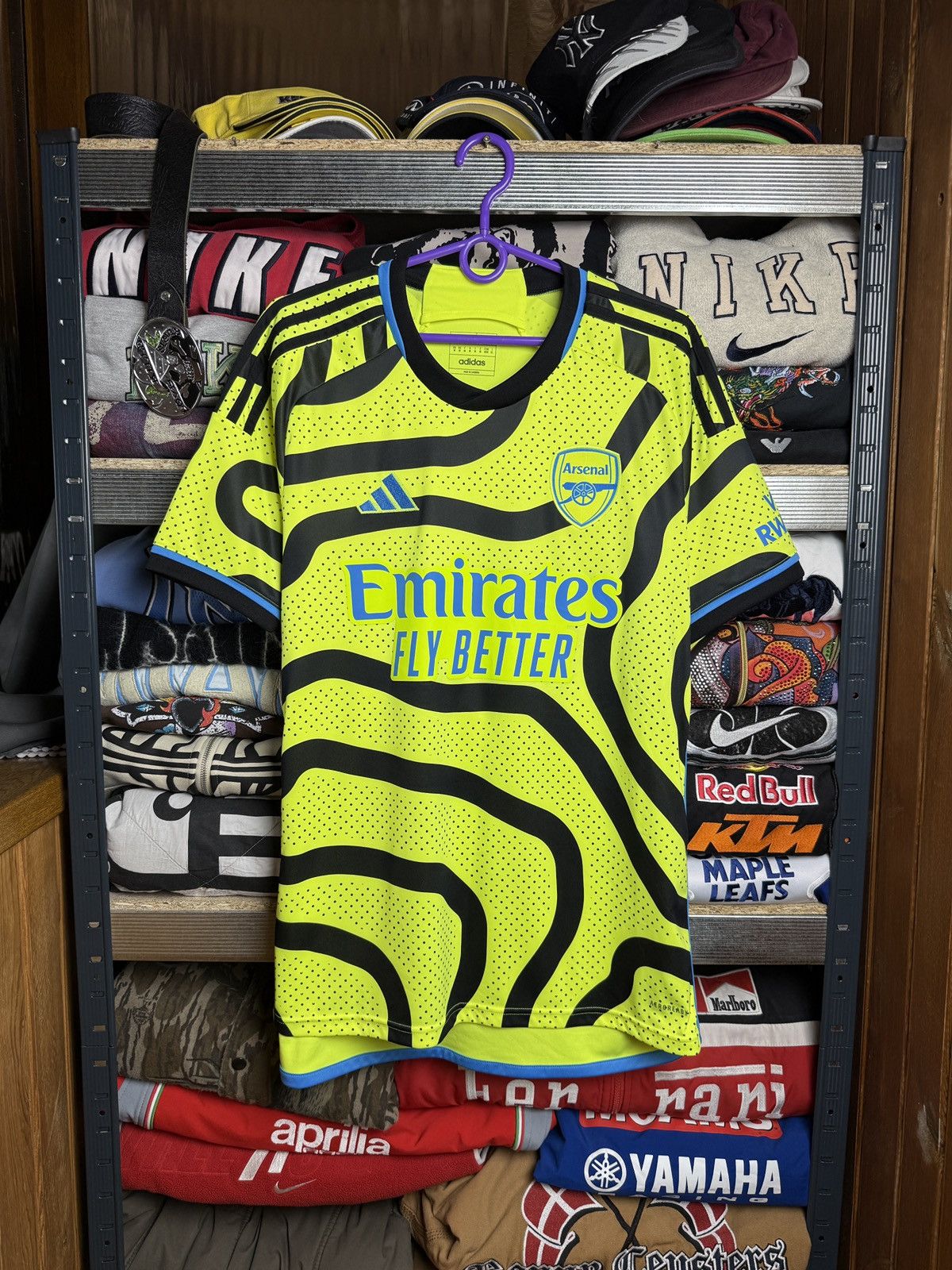Adidas Vintage Adidas Arsenal Emirates Fly Better Soccer Jersey Size US M / EU 48-50 / 2 - 1 Thumbnail