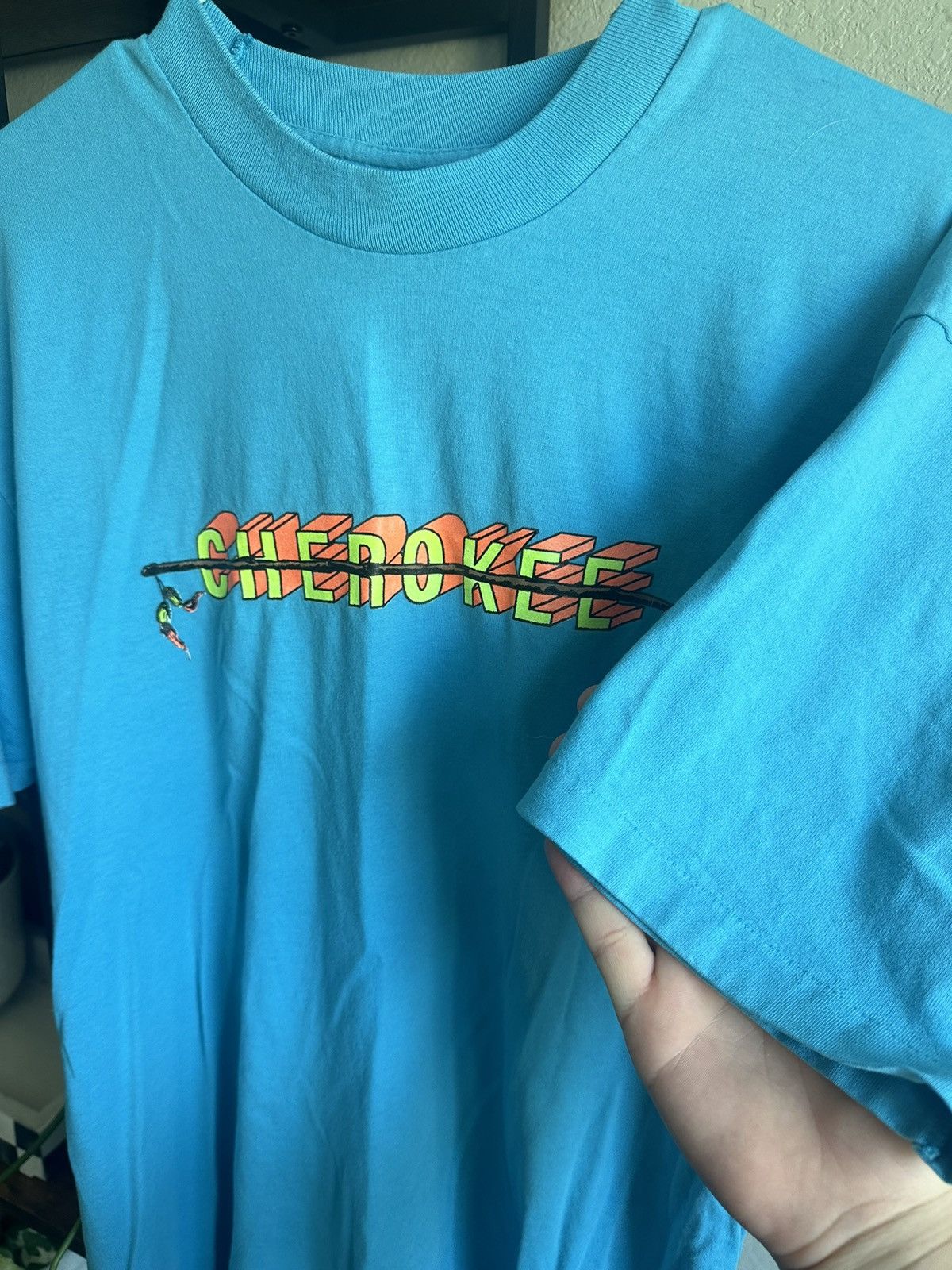 Vintage 1980s Vintage Cherokee Native American Tribe Tee Size US XL / EU 56 / 4 - 2 Thumbnail