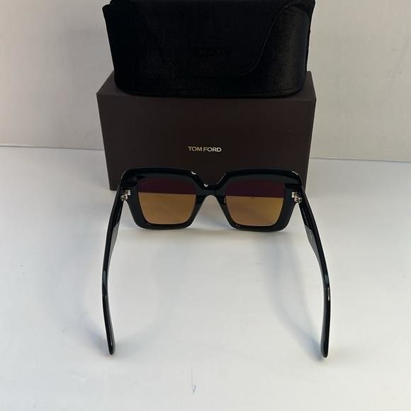 Tom Ford 💯- New Authentic Tom Ford Esme FT1157 01E Black Yellow Size ONE SIZE - 2 Thumbnail