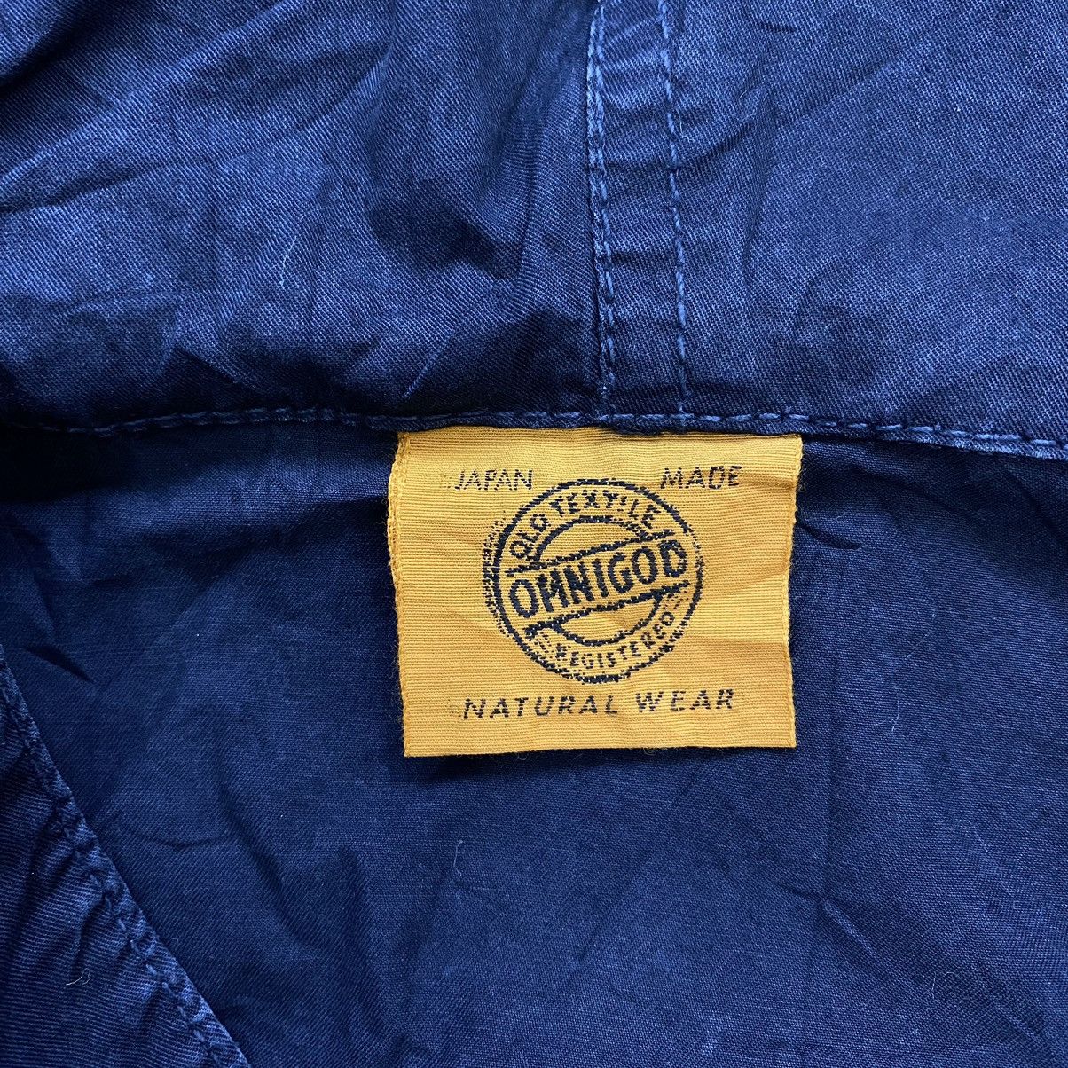 Japanese Brand × OMNIGOD OMNIGOD Old Textile Registered Japanese Brand Navy Blue Size US M / EU 48-50 / 2 - 5 Thumbnail